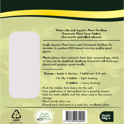 Aquatic Plant Fertiliser Tablets (25 Pack)